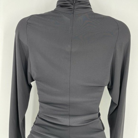 Isabel Marant Black Georgina Long Sleeve Blouse 38 - Picture 7 of 11